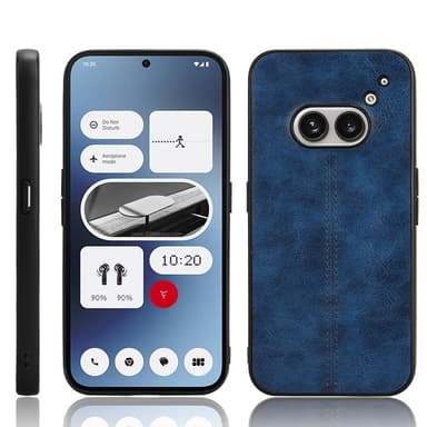 SKALO Nothing Phone (2a) Plus PU-Läder Hybrid Skal - Blå