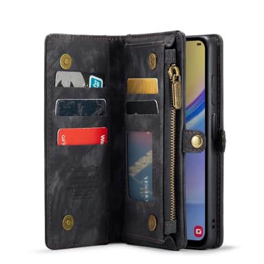 CaseMe Samsung A16 008 BIg Wallet 2in1 Magnet Plånboksfodral - Svart