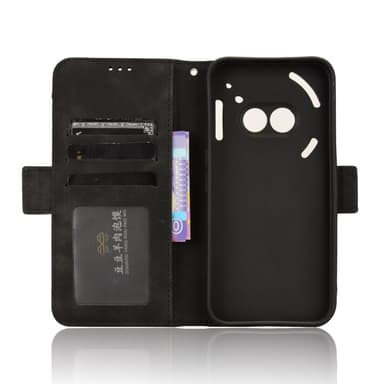 SKALO Nothing Phone (2a) Plus 6-FACK Plånboksfodral - Svart