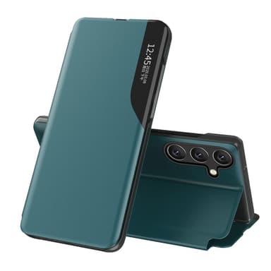 SKALO Samsung A16 Clear View Window Fodral - Grön