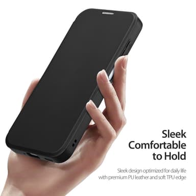 DUX DUCIS Samsung A16 Skin X Pro Plånboksfodral - Svart