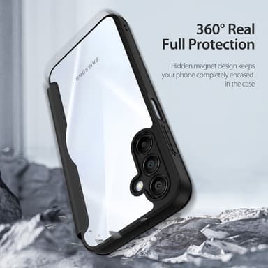 DUX DUCIS Samsung A16 Skin X Pro Plånboksfodral - Svart