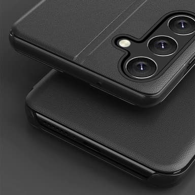 SKALO Samsung A16 Clear View Window Fodral - Grön