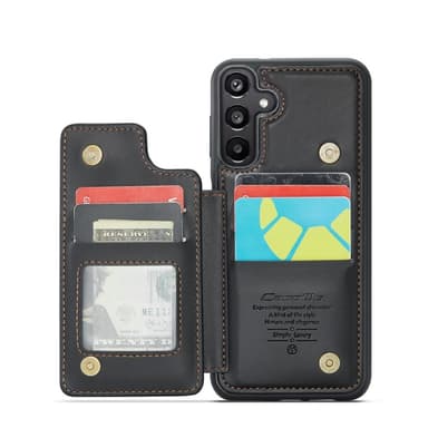 CaseMe Samsung A16 C22 Series Skal+Plånbok - Svart
