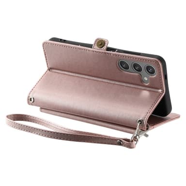 SKALO Samsung A16 PU-Läder Envelope Plånboksfodral - Roséguld