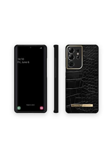 Atelier Case Galaxy S21U Neo Noir Croco Rcyld Mtr