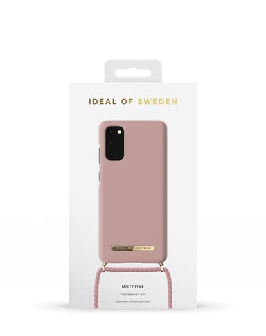 Ordinary Phone Necklace case Galaxy S20 Misty Pink
