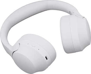 Happy Plugs Play Pro trådlösa around ear-hörlurar (vita)