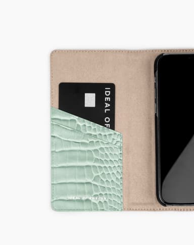 Cora Phone Wallet Galaxy S20 Mint Croco