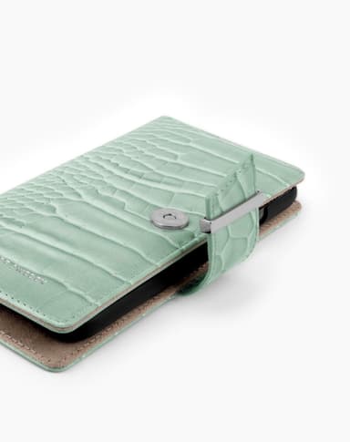 Cora Phone Wallet Galaxy S20 Mint Croco