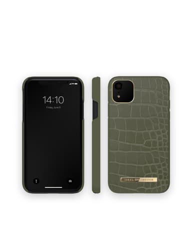 Atelier Case iPhone 11/XR Khaki Croco