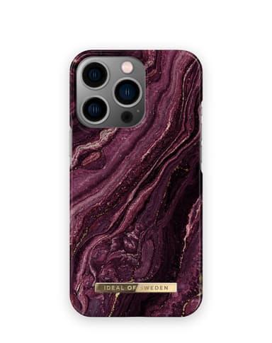 Printed Case iPhone 13P Golden Plum