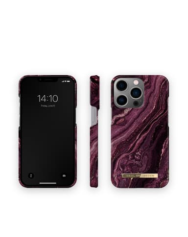 Printed Case iPhone 13P Golden Plum