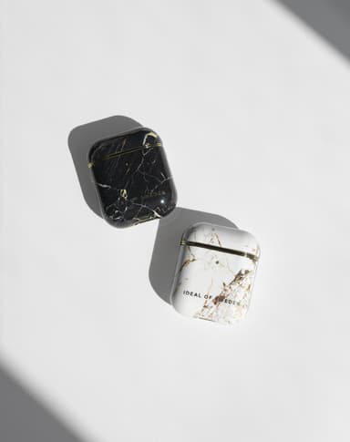 Printed AirPods Case Carrara Gold
