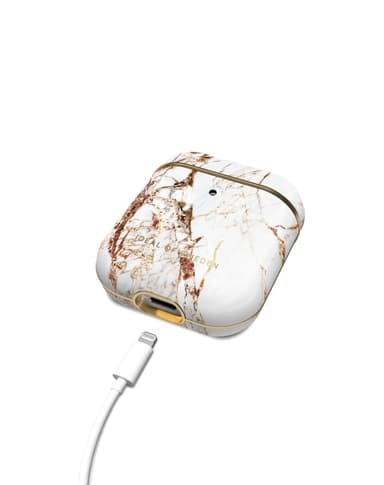 Printed AirPods Case Carrara Gold