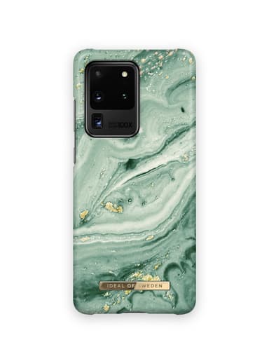 Printed Case Galaxy S20 Ultra Mint Swirl Marble
