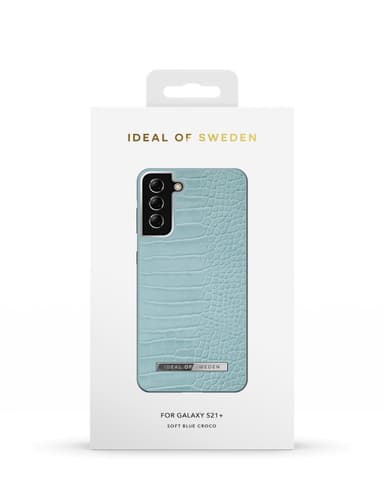 Atelier Case Galaxy S21 Plus Soft Blue Croco