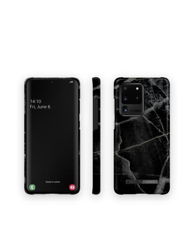 Printed Case Galaxy S20 Ultra Black Thunder Marble
