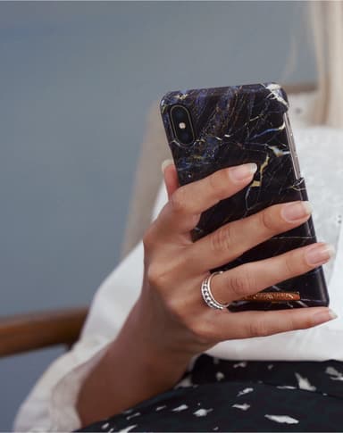 Printed case Galaxy S9 Plus Port Laurent Marble