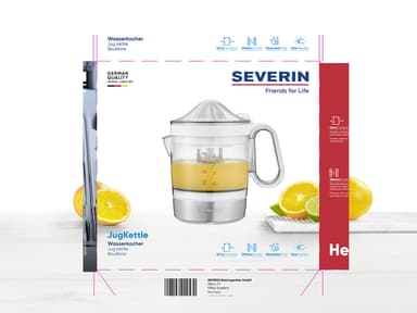 Lemon squeezer White/Steel