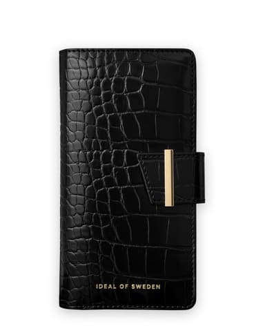 Cora Phone Wallet Galaxy S22P Jet Black Croco