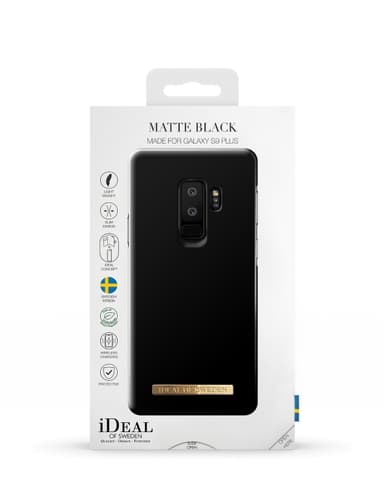 Printed case Galaxy S9 Plus Matte Black