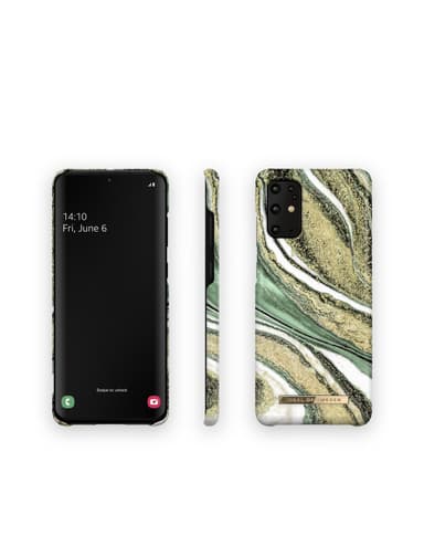 Printed Case Galaxy S20+ Cosmic Green Swirl