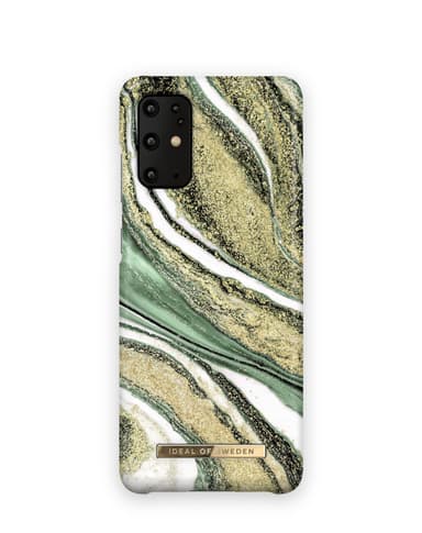 Printed Case Galaxy S20+ Cosmic Green Swirl