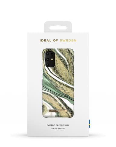 Printed Case Galaxy S20+ Cosmic Green Swirl