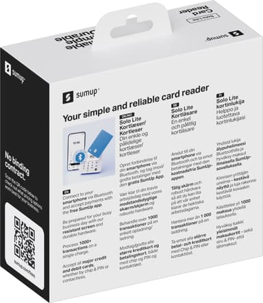 SumUp Solo Lite betalkortsläsare