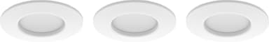 Philips Hue WCA Slim liten infälld LED-lampa 3 pk (vit)