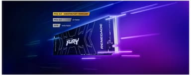 Kingston FURY Renegade PCIe 4.0 NVMe M.2 intern SSD (1TB)