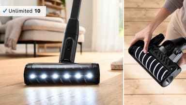 Bosch Serie 10 Sladdlös Skaftdammsugare BCS1041WAC