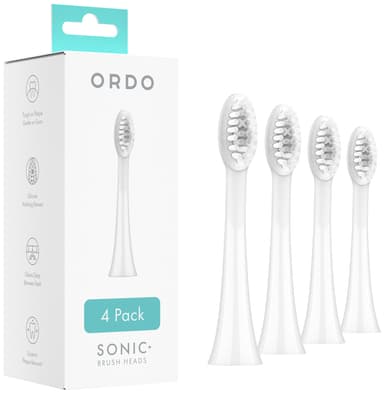 Ordo Sonic+ tandborsthuvuden 32378 4-pk (vita)
