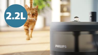 Philips Pet Series vattenfontän PAW3210/02 (svart)