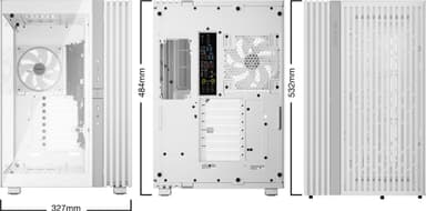 Be quiet! LIGHT BASE 900 FX PC chassi (vitt)