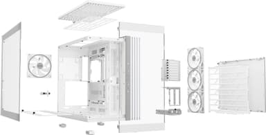 Be quiet! LIGHT BASE 900 DX PC chassi (vitt)