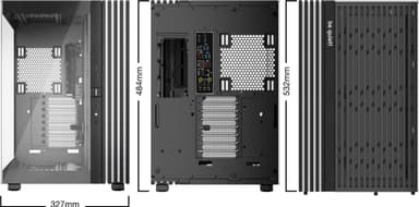 Be quiet! LIGHT BASE 900 DX PC chassi (svart)