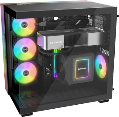 Be quiet! LIGHT BASE 600 DX PC chassi (svart)