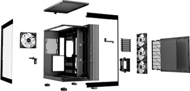 Be quiet! LIGHT BASE 600 FX PC chassi (svart)