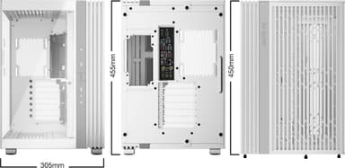 Be quiet! LIGHT BASE 600 DX PC chassi (vitt)
