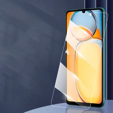 Redmi 13C skärmskydd, 2-pack härdat glas