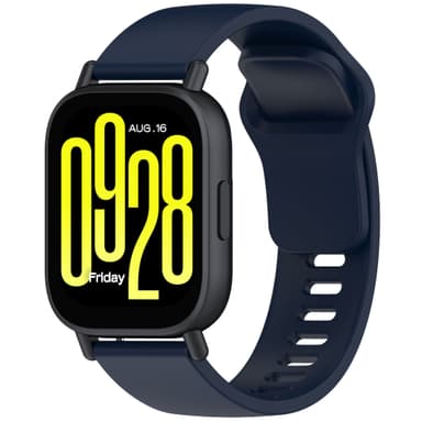 Silikonarmband som är kompatibelt med Xiaomi Redmi Watch 5 Active Blå