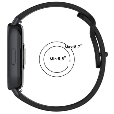 Silikonarmband som är kompatibelt med Xiaomi Redmi Watch 5 Active Svar