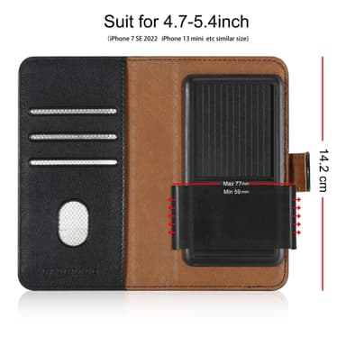 HTC ONE MINI 2 M8 Skal Fodral Flip Case Cover