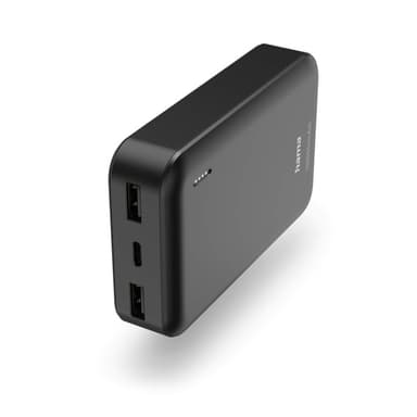Hama Powerbank 10000mAh 2xUSB-A Antracit