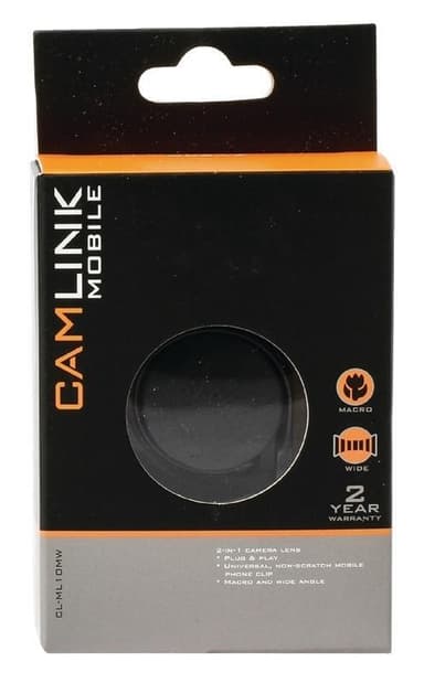 Camlink Mobiltelefonlins Macro / Wide Angle