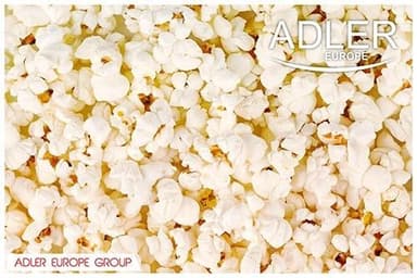 Adler popcornmaskin som ser ut som en fotboll