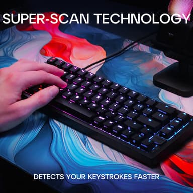 Cherry Xtrfy K5V2 tangentbord för gaming (svart)