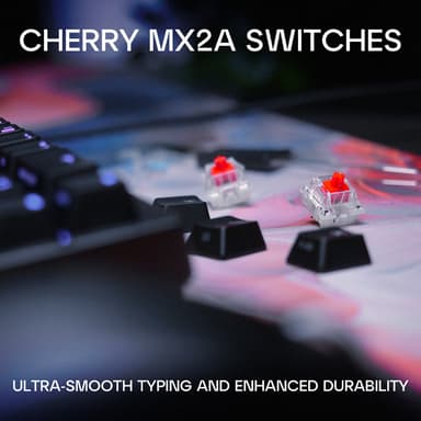Cherry Xtrfy K5V2 tangentbord för gaming (svart)